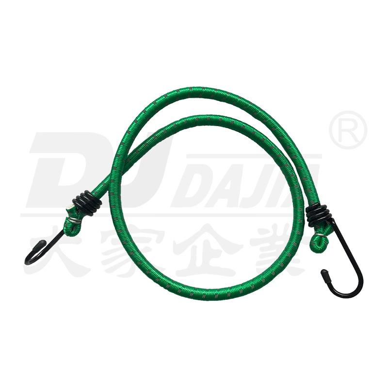 Ferro hamo circum reflective bungee elastica funis