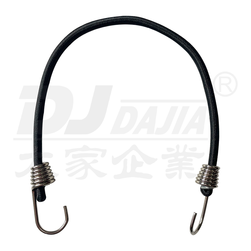 8MM Single Nickel Hooks bungee funibus naviculas ties, poli poli bungee funis